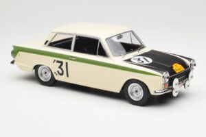 Ford Cortina Lotus #31 J. Ickx / G. Staepelaere Marathon de la Route 1966 MCG 1:18 MCG18436R Kovina – slika 4 od 6