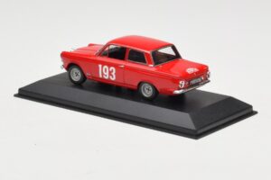 Ford Cortina Mk I #193 Rally Monte Carlo 1963 Minichamps 1:43 400638293 Kovina – slika 3 od 4