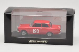 Ford Cortina Mk I #193 Rally Monte Carlo 1963 Minichamps 1:43 400638293 Kovina – slika 4 od 4