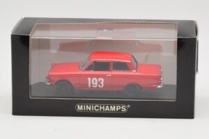Ford Cortina Mk I #193 Rally Monte Carlo 1963 Prototype Minichamps 1:43 400638293-P1 Kovina – slika 4 od 4