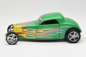 Ford Coupe Zelena z Ognjem Road Signature 1:18 30109 Kovina – slika 4 od 8