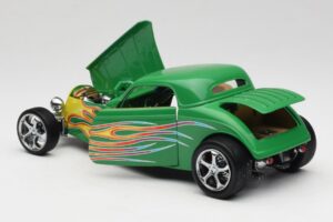 Ford Coupe Zelena z Ognjem Road Signature 1:18 30109 Kovina – slika 5 od 8
