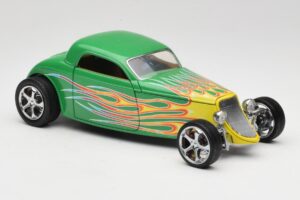 Ford Coupe Zelena z Ognjem Road Signature 1:18 30109 Kovina – slika 6 od 8