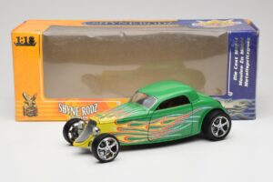 Ford Coupe Zelena z Ognjem Road Signature 1:18 30109 Kovina – slika 8 od 8