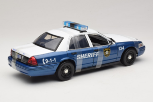 Ford Crown Victoria Police Interceptor The Walking Dead Greenlight 1:18 12957 Kovina – slika 2 od 6