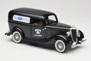 Ford Delivery Truck Ford Parts Črna Solido 1:18 8417 Kovina – slika 6 od 8