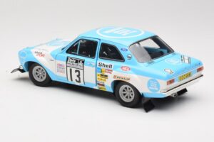 Ford Escort RS1600 #13 T. Makinen RAC Rally Winner 1973 Minichamps 1:18 100738113 Kovina – slika 7 od 8