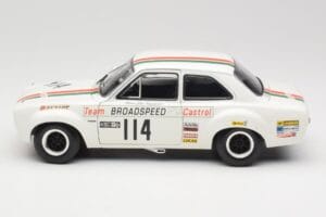 Ford Escort RS1600 #114 J. Fitzpatrick Team Broadspeed Castrol Race of Champions 1971 Minichamps 1:18 100718114 Kovina – slika 4 od 8