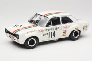 Ford Escort RS1600 #114 J. Fitzpatrick Team Broadspeed Castrol Race of Champions 1971 Minichamps 1:18 100718114 Kovina