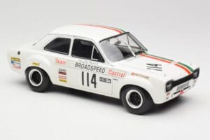 Ford Escort RS1600 #114 J. Fitzpatrick Team Broadspeed Castrol Race of Champions 1971 Minichamps 1:18 100718114 Kovina – slika 6 od 8