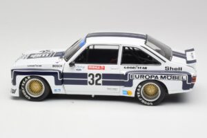 Ford Escort II RS1800 #32 K. Ludwig Nürburgring Winner 1976 Minichamps 1:18 100768432 Kovina – slika 4 od 8