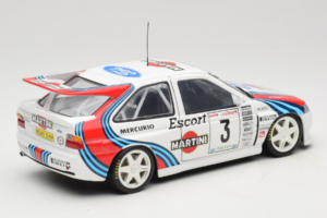 Ford Escort RS Cosworth Martini #3 1000 Miglia 1995 UT Models 1:18 39550 Kovina – slika 3 od 8