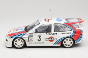 Ford Escort RS Cosworth Martini #3 1000 Miglia 1995 UT Models 1:18 39550 Kovina – slika 4 od 8