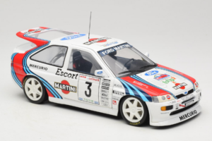 Ford Escort RS Cosworth Martini #3 1000 Miglia 1995 UT Models 1:18 39550 Kovina – slika 6 od 8