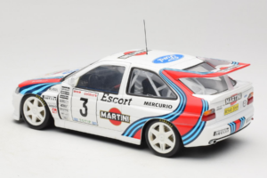 Ford Escort RS Cosworth Martini #3 1000 Miglia 1995 UT Models 1:18 39550 Kovina – slika 7 od 8