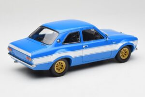 Ford Escort Mk1 RS 1600 Moder Bel Črte Minichamps 1:18 100688102 Kovina – slika 3 od 8