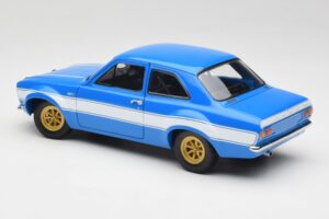 Ford Escort Mk1 RS 1600 Moder Bel Črte Minichamps 1:18 100688102 Kovina – slika 7 od 8