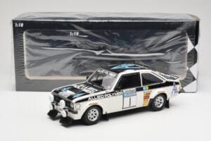 Ford Escort Mk2 RS 1800 #1 T. Mäkinen / H. Liddon Allied Polymer Group Winners Lombard RAC Rally 1975 Minichamps 1:18 1557587 – slika 6 od 6