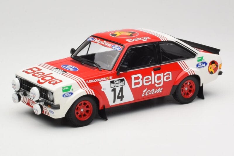 Ford Escort Mk2 RS 1800 #14 Droogmans / Joosten Belga 3rd Place Lotto Haspengouw Rally 1983 Minichamps 1:18 155838714 Kovina