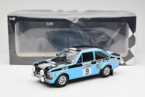 Ford Escort Mk2 RS 1800 #9 R. Clark / S. Wilson Li-Lo Equipe Esso Lombard RAC Rally 1978 Minichamps 1:18 155788709 Kovina – slika 6 od 6