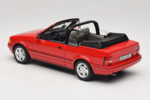 Ford Escort Mk4 XR3i Kabriolet Flamenco Red Otto 1:18 OT1254 Smola – slika 5 od 6