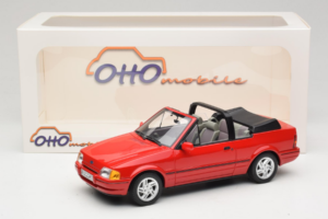 Ford Escort Mk4 XR3i Kabriolet Flamenco Red Otto 1:18 OT1254 Smola – slika 6 od 6