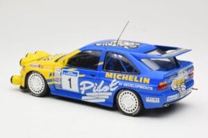 Ford Escort Mk5 RS Cosworth #1 M. Wilson / B. Thomas Michelin Champion 1994 UT Models 1:18 180948291 Kovina – slika 7 od 8