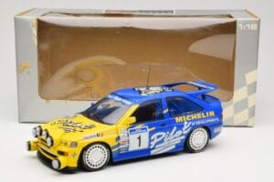 Ford Escort Mk5 RS Cosworth #1 M. Wilson / B. Thomas Michelin Champion 1994 UT Models 1:18 180948291 Kovina – slika 8 od 8