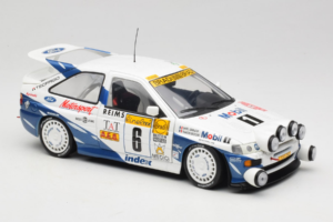 Ford Escort RS Cosworth Mobil 1 #6 F. Delecour / D. Grataloup Rally Monte Carlo Night Version Winner 1994 UT Models 1:18 3945 – slika 6 od 8
