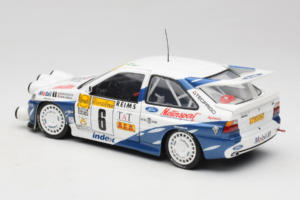 Ford Escort RS Cosworth Mobil 1 #6 F. Delecour / D. Grataloup Rally Monte Carlo Night Version Winner 1994 UT Models 1:18 3945 – slika 7 od 8