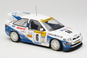 Ford Escort RS Cosworth Mobil 1 #6 F. Delecour / D. Grataloup Rally Monte Carlo Winner 1994 UT Models 1:18 180948106 Kovina – slika 6 od 8