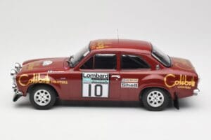 Ford Escort RS 1600 Mk1 #10 H. Mikkola / J. Davenport RAC Rally 1974 IXO 1:18 18RMC047C Kovina – slika 3 od 6