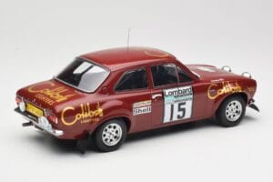 Ford Escort RS 1600 Mk1 #15 M. Alen / I. Kivimäki RAC Rally 1974 IXO 1:18 18RMC047B Kovina – slika 2 od 6
