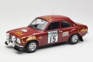 Ford Escort RS 1600 Mk1 #15 M. Alen / I. Kivimäki RAC Rally 1974 IXO 1:18 18RMC047B Kovina