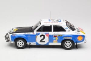 Ford Escort RS 1600 Mk1 #2 R. Clark / J. Porter Safari Rally 1973 IXO 1:18 18RMC075A Kovina – slika 3 od 6