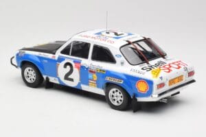 Ford Escort RS 1600 Mk1 #2 R. Clark / J. Porter Safari Rally 1973 IXO 1:18 18RMC075A Kovina – slika 5 od 6