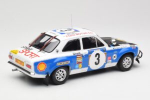 Ford Escort RS 1600 Mk1 #3 V. Preston Jr. / B. Smith Safari Rally 1973 IXO 1:18 18RMC075B Kovina – slika 2 od 6