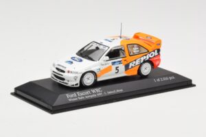 Ford Escort WRC #5 C. Sainz / L. Moya WRC 1997 Minichamps 1:43 430978705 Kovina – slika 2 od 4