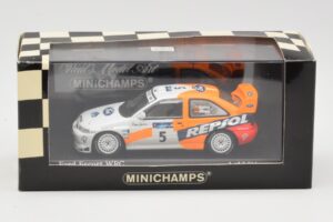Ford Escort WRC #5 C. Sainz / L. Moya WRC 1997 Minichamps 1:43 430978705 Kovina – slika 4 od 4