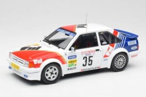 Ford Escort RS Turbo #35 AcD STH Hunsruck Rally 1985 MCG 1:18 MCG18422 Kovina