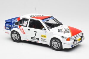 Ford Escort RS Turbo #7 Lotto Haspengouw Rally 1985 MCG 1:18 MCG18421 Kovina – slika 4 od 6