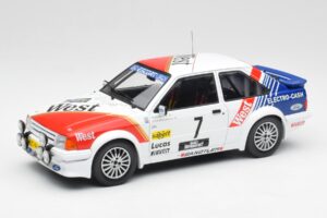 Ford Escort RS Turbo #7 Lotto Haspengouw Rally 1985 MCG 1:18 MCG18421 Kovina