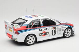 Ford Escort WRC Martini Racing #18 G. Cunico / G. Pirollo Rally San Remo 1998 IXO 1:18 18RMC171A Kovina – slika 2 od 6