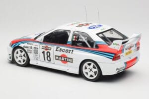 Ford Escort WRC Martini Racing #18 G. Cunico / G. Pirollo Rally San Remo 1998 IXO 1:18 18RMC171A Kovina – slika 5 od 6