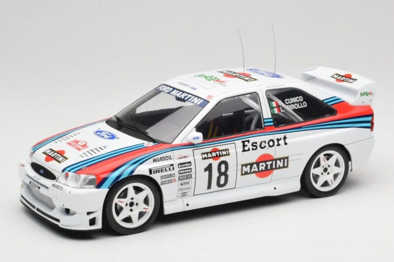 Ford Escort WRC Martini Racing #18 G. Cunico / G. Pirollo Rally San Remo 1998 IXO 1:18 18RMC171A Kovina