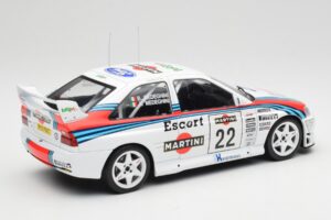 Ford Escort WRC Martini Racing #22 A. Medeghini / B. Medeghini Rally San Remo 1998 IXO 1:18 18RMC171B Kovina – slika 2 od 6