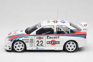 Ford Escort WRC Martini Racing #22 A. Medeghini / B. Medeghini Rally San Remo 1998 IXO 1:18 18RMC171B Kovina – slika 3 od 6
