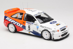 Ford Escort WRC #5 C. Sainz / L. Moya Ford World Rally Team Rally Catalunya 1997 Otto 1:18 OT1179 Smola – slika 4 od 6