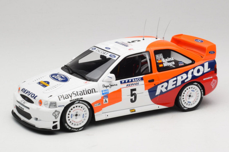 Ford Escort WRC #5 C. Sainz / L. Moya Ford World Rally Team Rally Catalunya 1997 Otto 1:18 OT1179 Smola