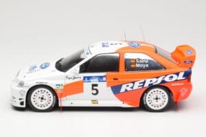 Ford Escort WRC #5 C. Sainz / L. Moya Winner Acropolis Rally 1997 IXO 1:18 18RMC172A Kovina – slika 3 od 6